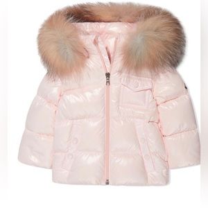 Moncler Enfant Pink Coat Size 12-18 months